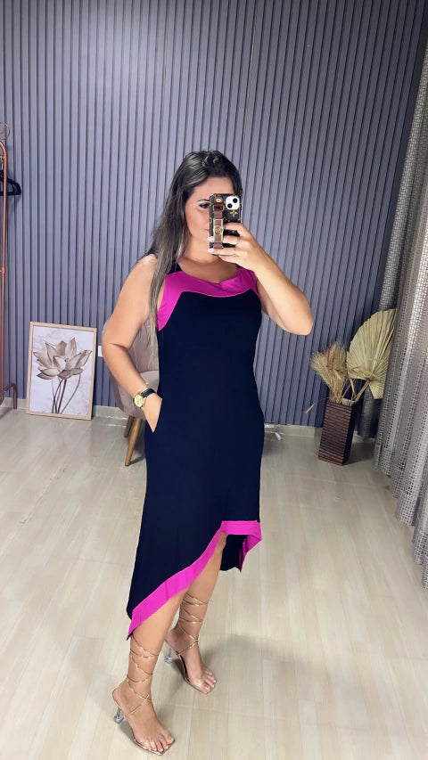 Vestido mullet Moletin