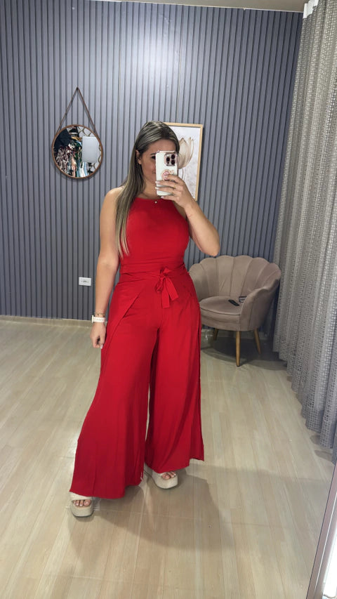 Conjunto calça envelope Jane