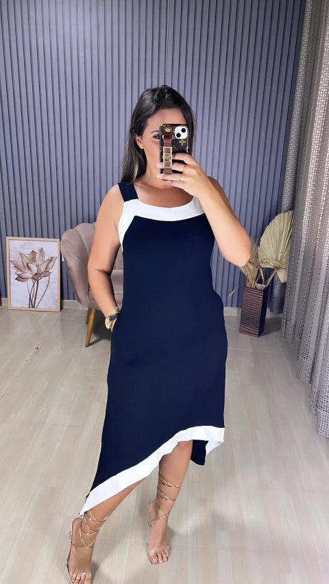 Vestido mullet Moletin