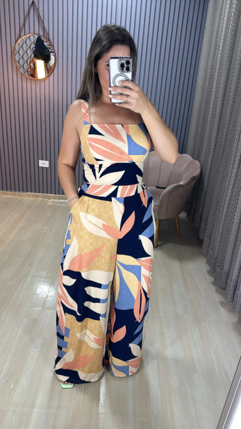 Conjunto calça pantalona Raissa