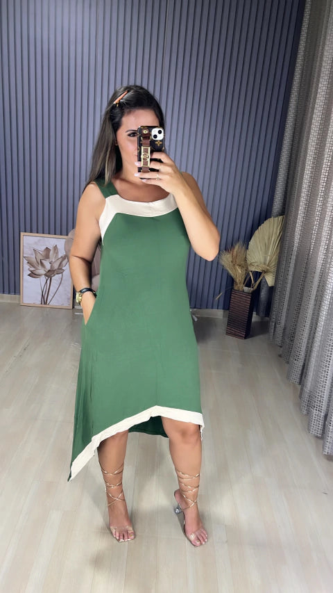 Vestido mullet Moletin