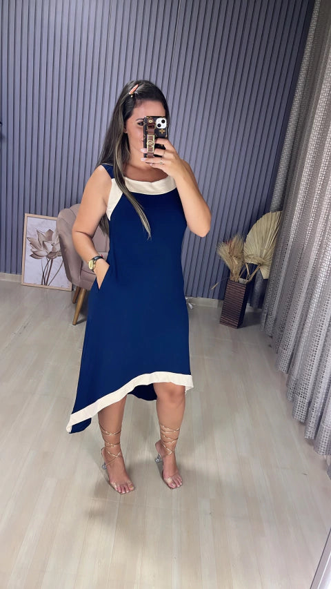 Vestido mullet Moletin