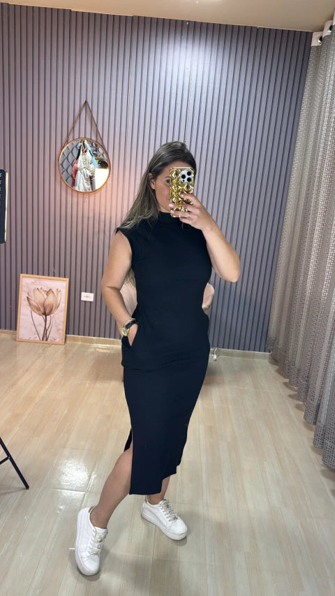 Vestido Ribana bolso