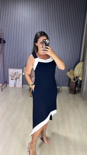 Vestido mullet Moletin