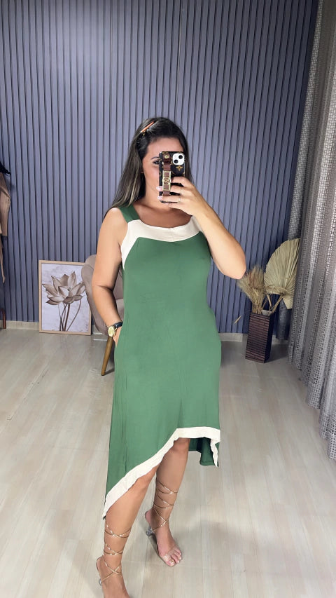 Vestido mullet Moletin